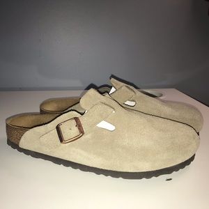 Birkenstocks Boston Suede (never worn)